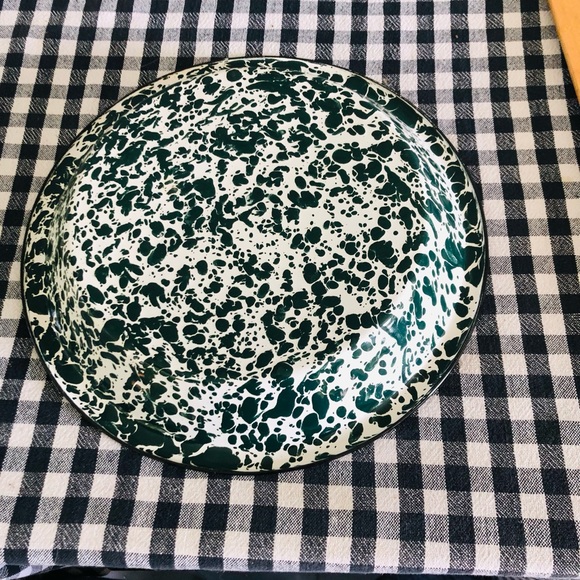 Vintage Spatterware Pie Plate - Picture 2 of 2